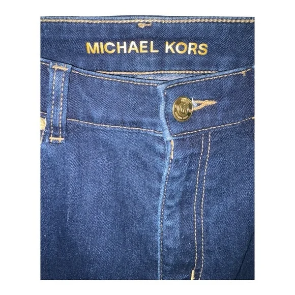 Michael Kors Women's Navy Skinny Jeans - Picture 5 of 14